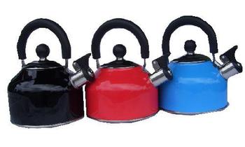 Whistling Kettle, Deluxe 2 Litre Stainless steel Whistling Camping Kettle