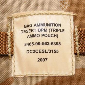 Desert DPM Triple Ammo Pouch Osprey Desert Molle Ammunition Round Bag Genuine Issue, New  - main image