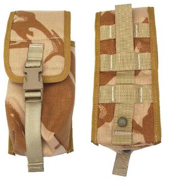Desert DPM Single Ammo Pouch New Raven British Desert Camo Single Ammo Pouch - main image