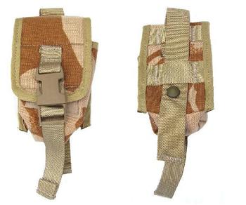 Desert DPM Small Molle Pouch Raven / Molle Grenade / Small Utility British Desert Camo Pouch - main image
