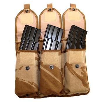 Desert DPM Triple Ammo Pouch Osprey Desert Molle Ammunition Round Bag Genuine Issue, New  - main image