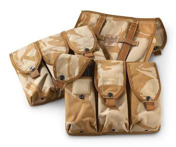 Desert DPM Triple Ammo Pouch Osprey Desert Molle Ammunition Round Bag Genuine Issue, New  - main image