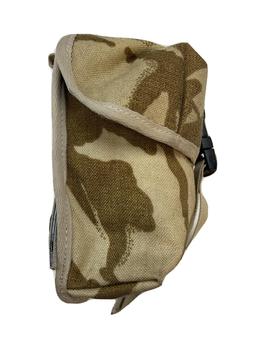 Desert DPM Utility Pouch smaller version Desert Molle webbing small utility pouch - main image