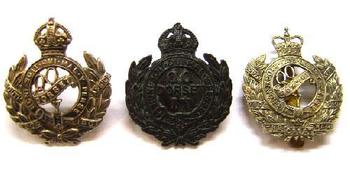 Dorsetshire Yeomanry and Imperial yeomanry Cap badges