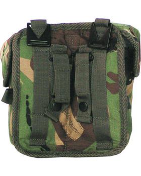 DPM Double ammo style pouch Quality Universal Woodland Camo Pouch - main image