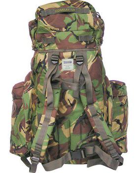 Full Size Bergen PLCE Style Woodland DPM 120 Litre Camo Rucksack  - main image