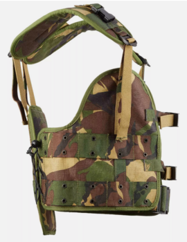 DPM Load Bearing Vest Assault Vest Genuine Dutch Military Woodland DPM - main image