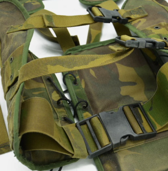 DPM Load Bearing Vest Assault Vest Genuine Dutch Military Woodland DPM - main image