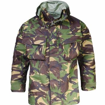 Goretex Jacket Woodland Camo DPM With Top Velcro Pockets And Hood Soldier 2000 Genuine Issue Graded - main image