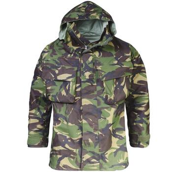 Goretex Jacket Woodland Camo DPM With Top Velcro Pockets And Hood Soldier 2000 Genuine Issue Graded - main image
