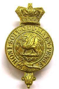 Glengarry badge of (the Buffs) East Kent