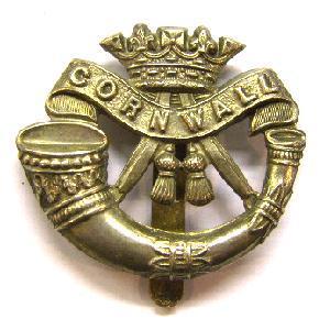 Duke of Cornwall light infantry cap badge