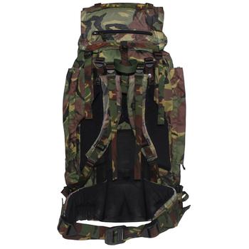 Dutch Military Issue Large 120 Litre DPM Molle Rucksack, Bergen Saracen Used - main image