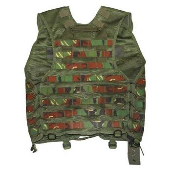 Dutch Military Molle Modular Woodland DPM Tactical Assault General Purpose Webbing Vest - main image