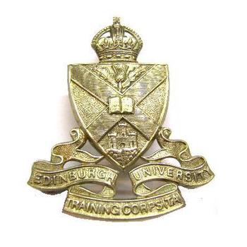 Edinburgh University Training Corps Cap badge