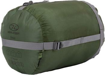 Olive 2-3 season sleeping bag - main image