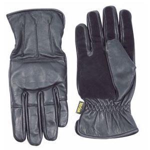 Kevlar Gloves, New Black Leather Viper Enforcer gloves