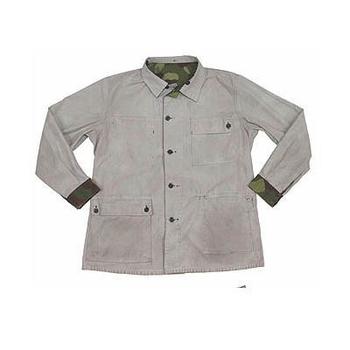 Finnish M62 Vintage Camo Shirt Reversible Windproof Button Front Combat Shirt - main image