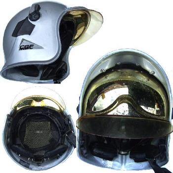 Genuine French Firefighters Gallet helmet - main image