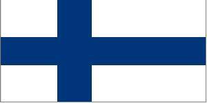 Finnish Flag 5 x 3