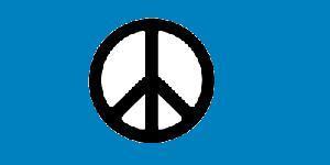 Peace Flag 5' x 3'