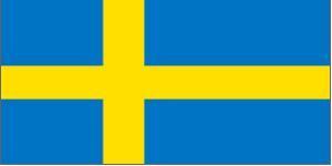 Swedish Flag 5 x 3