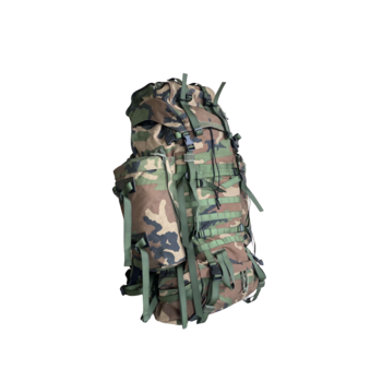 Dutch Military Issue Large 120 Litre DPM Molle Rucksack, Bergen Saracen Used - main image