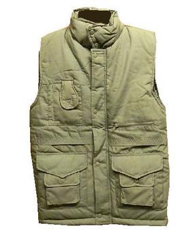 Bodywarmer - Olive green With pockets - main image