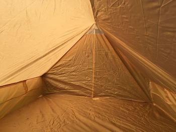 2 Person Tent French Military Lightweight Khaki / Sand Desert 1 Piece Ridge Tent - main image