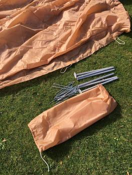 2 Person Tent French Military Lightweight Khaki / Sand Desert 1 Piece Ridge Tent - main image