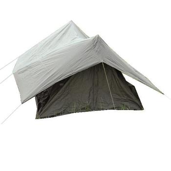 Ridge Tent Army Issue Olive Green French Ridge Tent With Groundsheet And Flysheet, Graded And Complete - main image