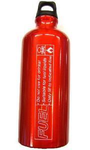 New Red 500ml Fuel Bottle with Screw top