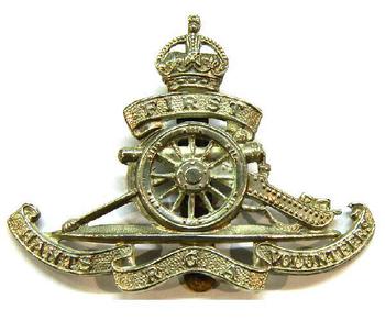 Royal Garrison Artillery Volunteers Cap Badges - main image