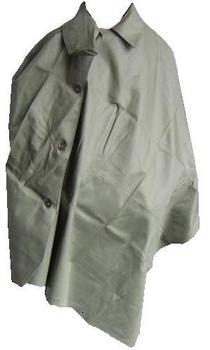 Rubberised Gas cape Genuine Army issue Vintage Rubberised Gas cape