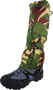 Camo DPM Gaiters, New Woodland Camo Military Style Highlander DPM Gaiter (GAT005) - main image