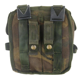 DPM PLCE Double Ammo Pouch Woodland Camo Genuine Issue - main image