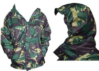 New Gelert Adults Camo Rainpod packaway Jacket