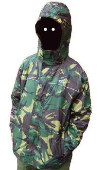 Kids Camo Rainpod Jacket In Its Own Foldaway Bag Age 3-4 - main image