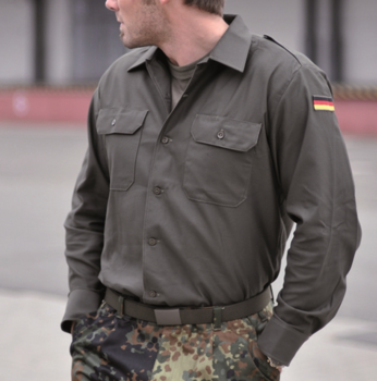 German Army Shirt New Genuine Un Issued German Army Shirt - main image