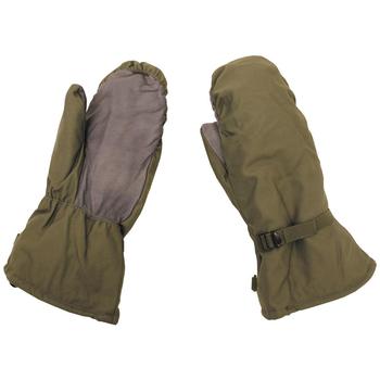 German Army Mittens Olive Green lined Bundeswehr Mittens