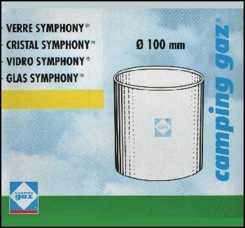 Camping Gaz Replacement Globe 100mm (LARGE) For Symphony Or Rhapsody - main image