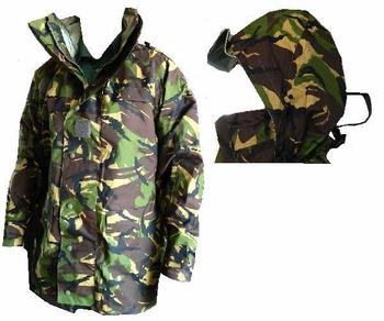 Goretex DPM MVP Jacket, New Military Issue Waterproof Woodland Camo jacket