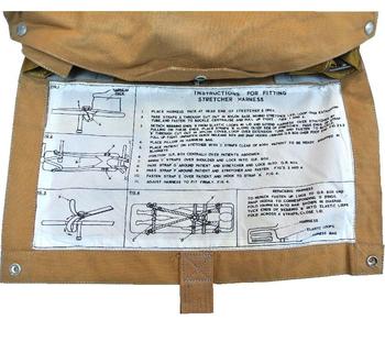 Canvas And Webbing Military Issue Stretcher Harness - main image