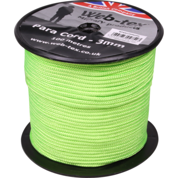 Para Cord On A Reel 100 Metres Of 3mm Para Cord In Different Colours - main image