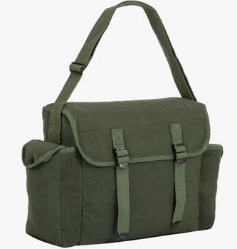 Heavy Duty Canvas Shoulder Bag With Pockets Ideal Fishing / Tool Bag, New - main image