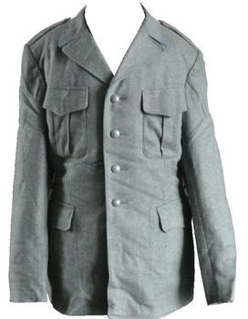Swedish 4 Pocket Grey Wool Dress Tunic 1970/80`s Issue - main image