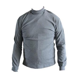 Austrian Grey Military Issue AFV Thermal Turtle Roll Neck Top, Like New - main image