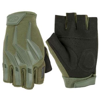 Green Fingerless Combat Gloves Raptor Lightweight Durable Supple Combat Glove GL088FL - main image
