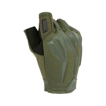 Green Fingerless Combat Gloves Raptor Lightweight Durable Supple Combat Glove GL088FL - main image