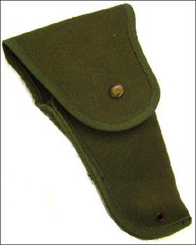 As New Condition Green Canvas Gun Holster